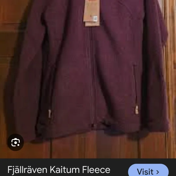Fjällräven Womans Large Kaitum Fleece Hoodie NWT - Picture 4 of 11